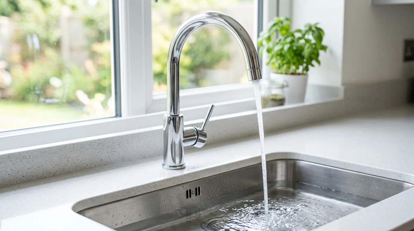 Local Plumbing Master Pros same day plumber fixing a faucet in Rosedale, CA